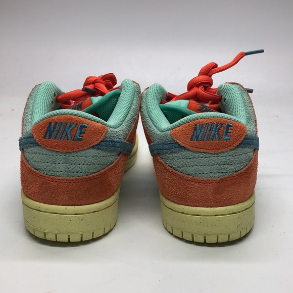 Nike SB Dunk Low Pro PRM Orange/Blue/Green DV5429-800 NWOB - Picture 4 of 5